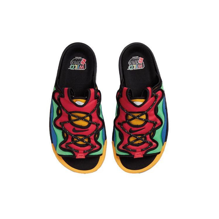 UNO x Nike Offline 2.0 Slip-On Premium Multicolore Sneakers da Uomo Verde Chiaro-Scintillante Rosso Universitario Blu Gioco DN5079-300