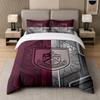 3Pcs Bedding SetBurnley Football Soft Bed Sheet and Two Pillowcases Home Bedroom Decor