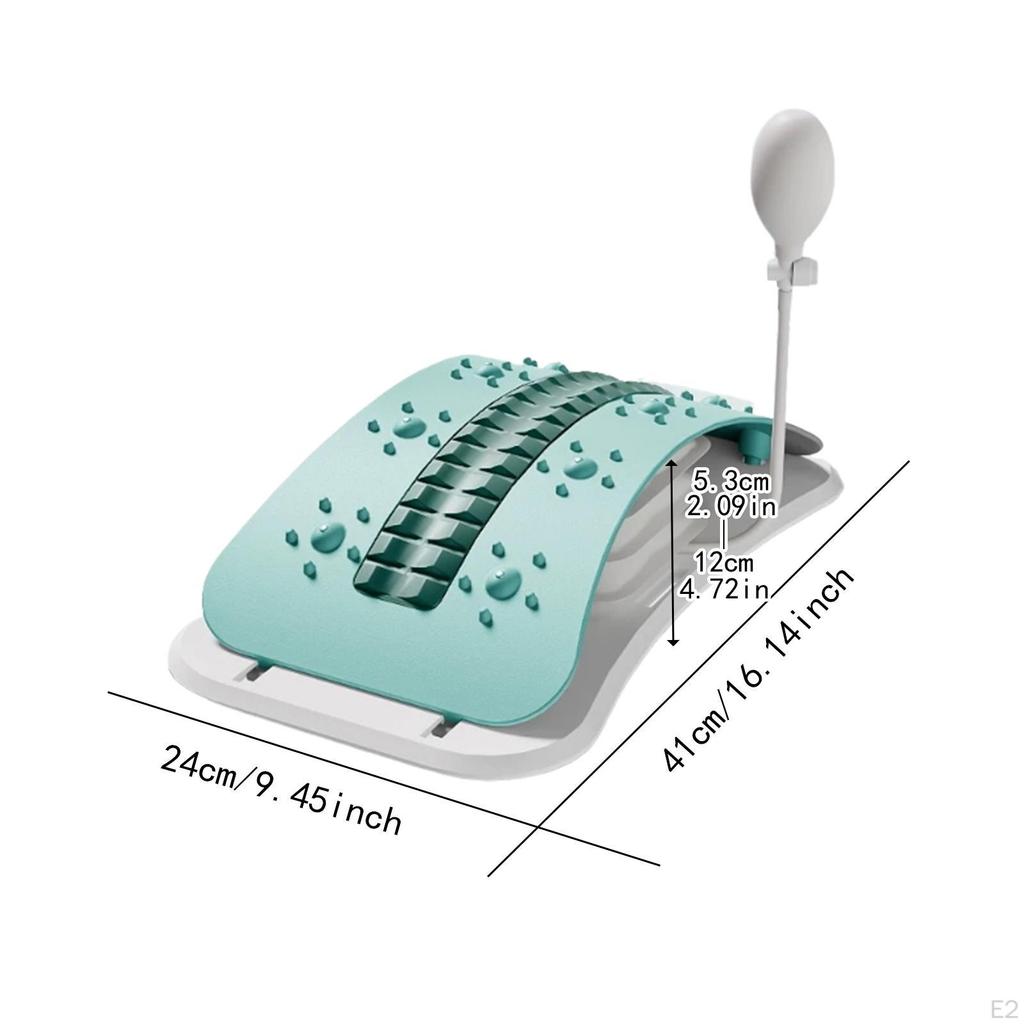 Zádová opěrka Nastavitelná Pohodlná Spinální deska pro spodní část zad Muži Ženy