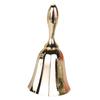 Desk Hand Bell Service Call Bells for Concierge Hotel , Golden