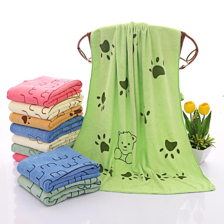 Gaoyang Cartoon Quick-Dry Children's Bath Towel, Water-Absorbent, 70x140cm, Adult & Beach Use