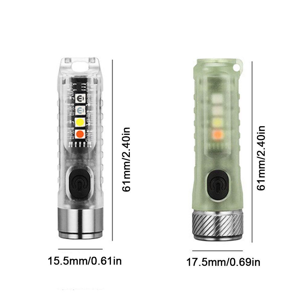 Super Bright Portable Pocket Flashlight with Magnetic Base LED Flashlight  Hiking