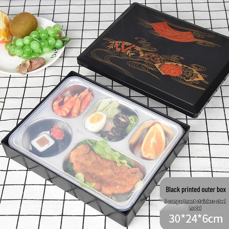 304 Stainless Steel Divided Lunch Box