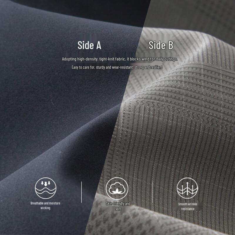 Shanshan Men's Reversible Business Jacket