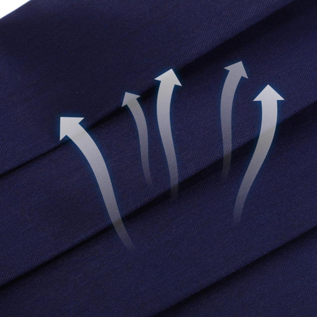 [ABOOFAN] Cummerbund, Bow Tie, Pocket Square 3-Piece Set - Tuxedo, Formal Suit, Men's Tailcoat, Wedding, Party, Adjustable Size (Royal Blue)