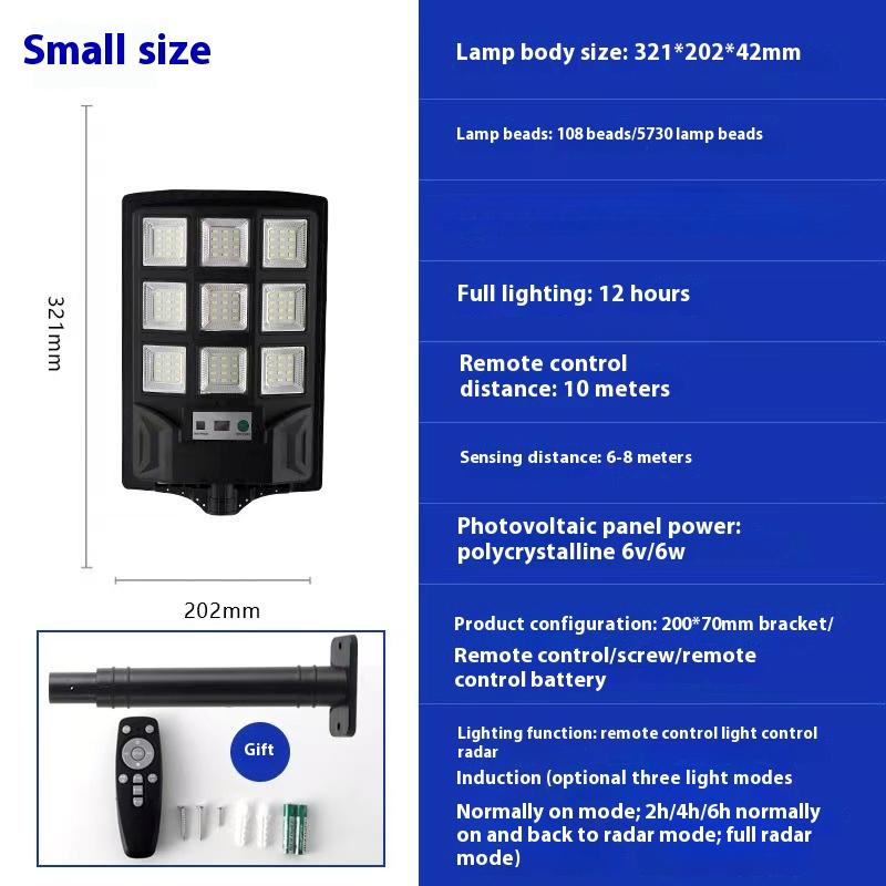 

Новейший 10000LM уличный солнечный светильник с датчиком движения настенный внешний солнечный светильник водонепроницаемый солнечный свет уличный садовый светильник