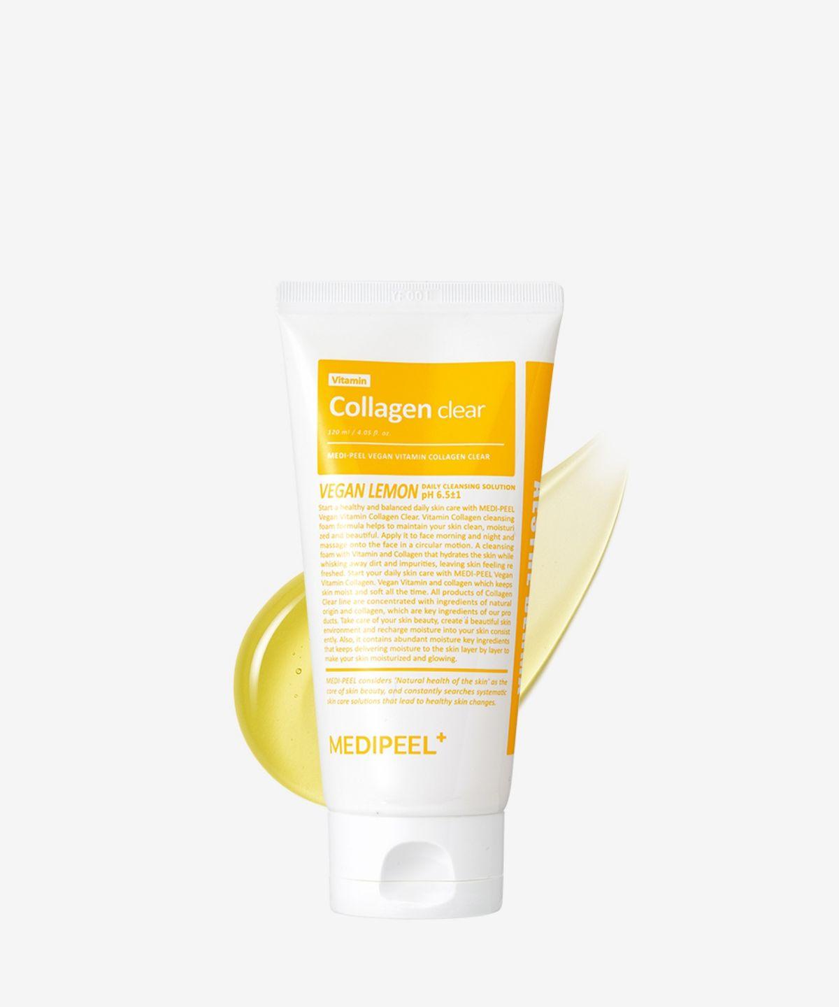 Vegan Vitamin Collagen Clear Gel Cleanser 120ml