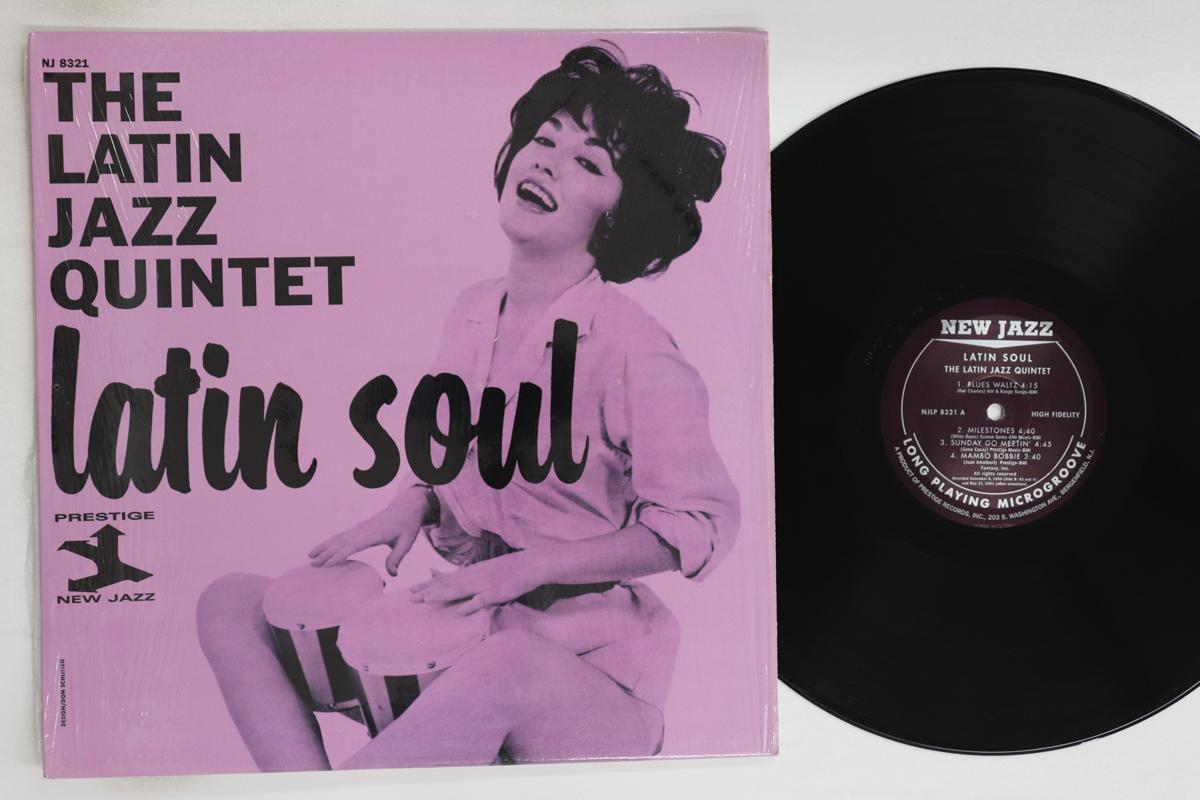 

LP Record LATIN JAZZ QUINTET - Latin Soul NJLP8321 NEW JAZZ 2001 US Jazz Used