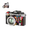 Vintage SLR Camera Model Compatible with LEGO Bricks – Educational Assembly Toy