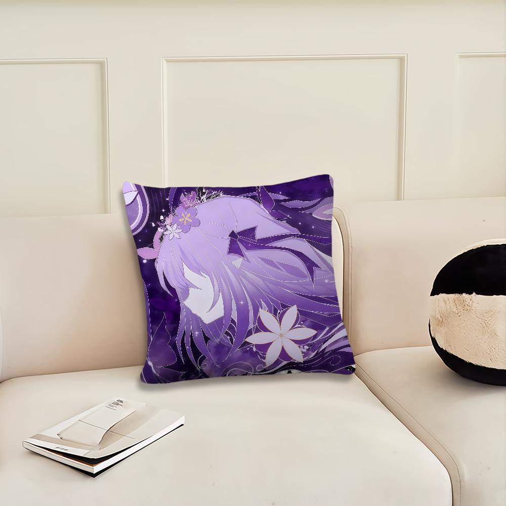 

Honkai Star Rail game cool a cushion cover Pillow Cover Decoration Room Home Sofa living Office Car Nordic Simplicity 12x12Inch