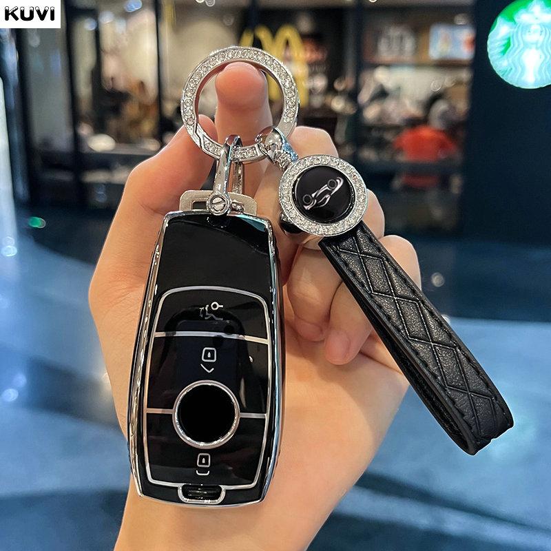 Tpu Car Key Case Cover Shell Fob Keychain For Mercedes Benz A C E S G Class Glc Cle Cla W177 W205 W213 W222 X167 Amg Accessories