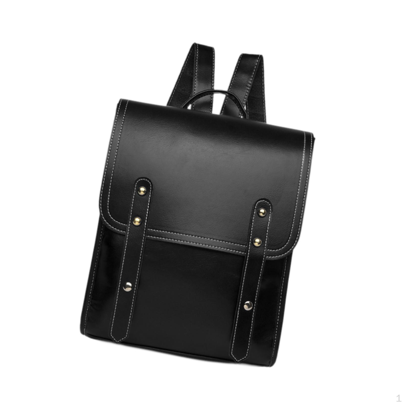 

Женский рюкзак, рюкзак в минималистском стиле, школьная сумка для девочек, сумка через плечо для деловых поездок на работу Black