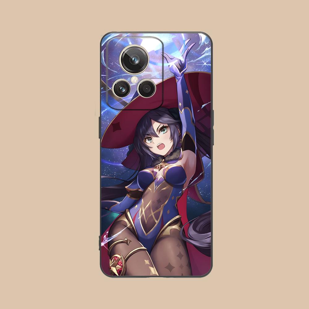 

Game GI Mona Matte TPU Mobile Phone Case for Realme GT 8 Neo Pro C75 73 71 C67 65 C55 53 C35 31 C20 15 Colorful Cover realme C15