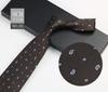 Men'S Tie 8Cm Dress Gentleman'S Suit Shirt Burgundy Wedding Groom Pattern Hand Wear Business Tie