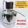 Household Fermented Steaming Wine Equipment Stainless Steel Homemade Brewing Machine Large Capacity DIY Alcohol Distiller