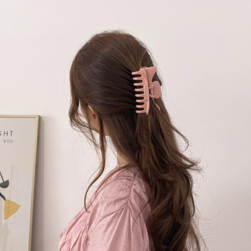 Big Butterfly Barrettes Updo Hair Clips (6 Colors) pink