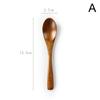 1PC High-Quality Kitchen Home Tableware Natural Wood Soup Spoon Practical Teaspoons Creative Solid
