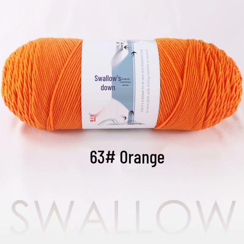 4 Liang Five-Strand Yarn: Cotton-Wool Medium-Thick Knitting Yarn for DIY Scarves and Shawls
