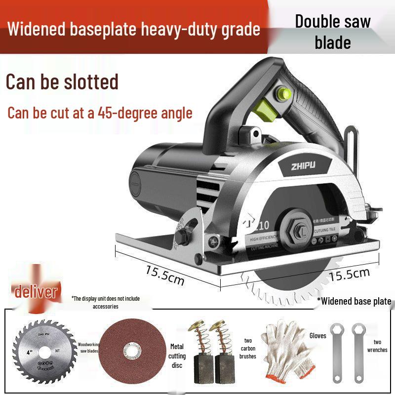Fayans, Taş, Metal ve Mermer için Yüksek Güçlü Taşınabilir Çok Fonksiyonlu Kesme Makinesi