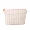 New Floral Quilted Large Plaid Cosmetic Bag Large-capacity Three-dimensional Hand-held Bubble Grid Fashion Pleated Storage Toiletry Bag
