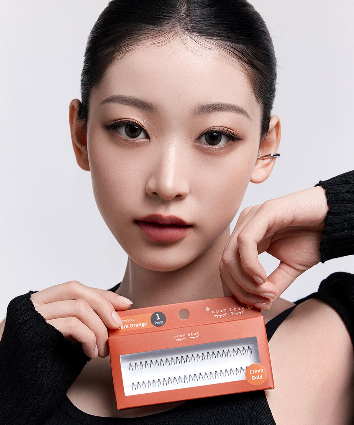 Bold strand eyelashes 10mm Bold