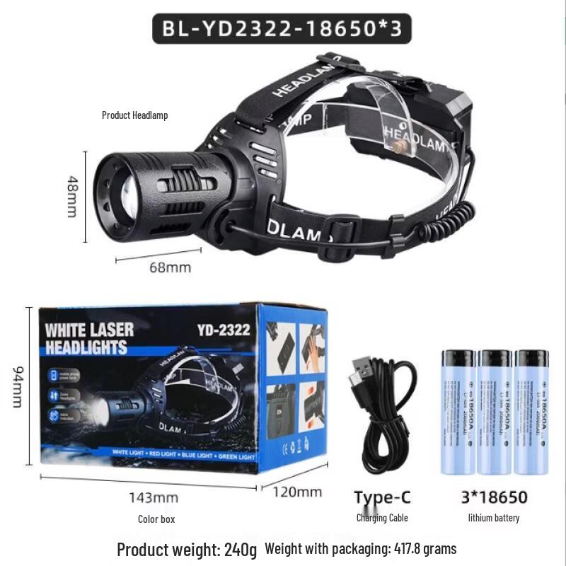

Nu Feng H15 White Laser Induction Headlamp