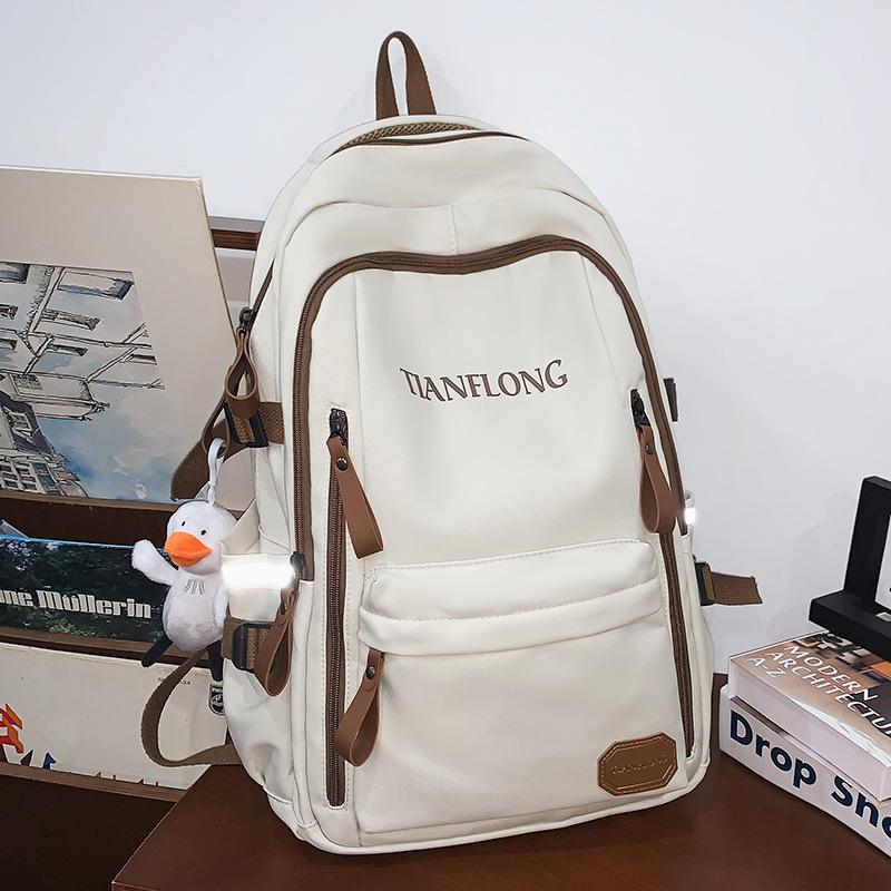 Schoolbag Children Elementary School Students Junior High School Students Large Capacity Male High School Students Backpack