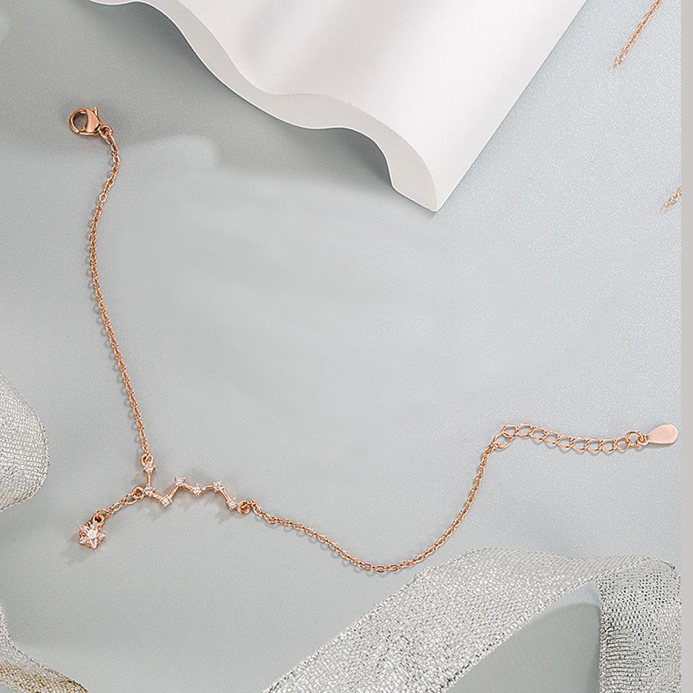 Big Dipper Seven Star Necklace Light Luxury Design Sense Tassel Mori Exquisite Clavicle Chain Light Luxury Advanced