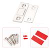 2pcs/Set Strong Door Closer Magnetic Door Catch Latch Door Magnet Furniture Cabinet Cupboard Screw / Sticker Ultra Thin