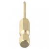 Alloy Steel Screwdriver Bit Gold High Snap Magnetic