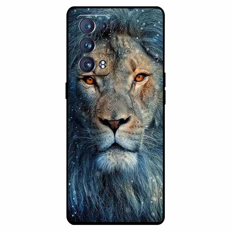 For Oppo Reno 6 Pro 5G Case Snapdragon Shockproof Soft Silicone TPU Back Cover For Oppo Reno 6 Pro CPH2247 Phone Cases Cute Capa