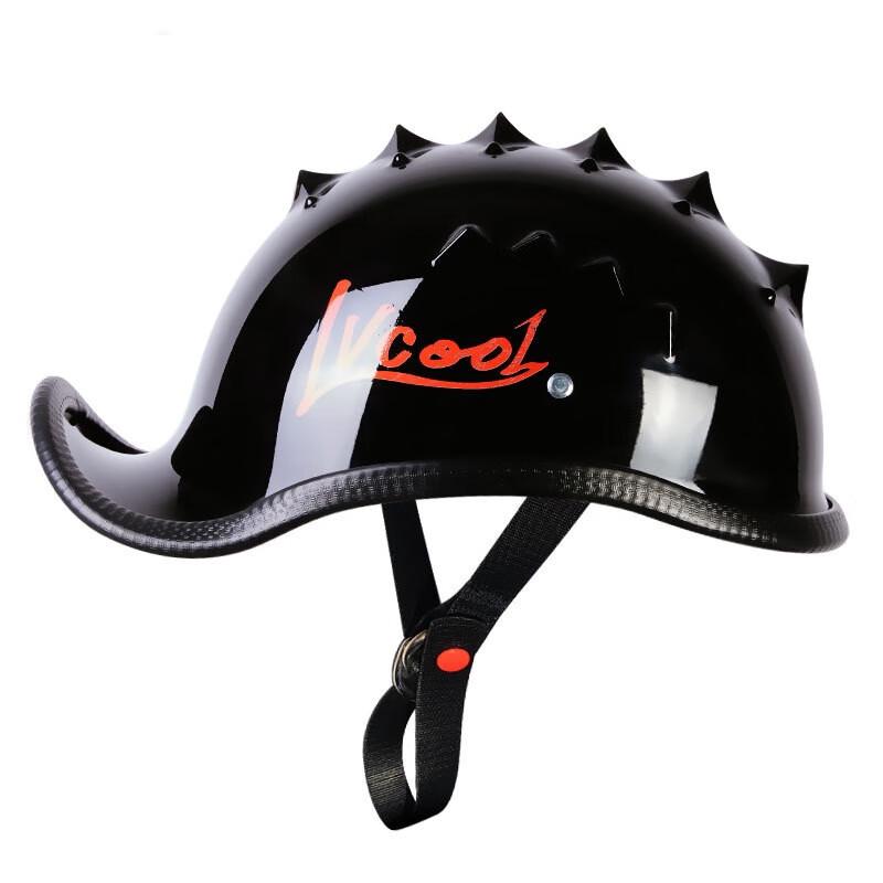 Винтажный мотоциклетный полушлем