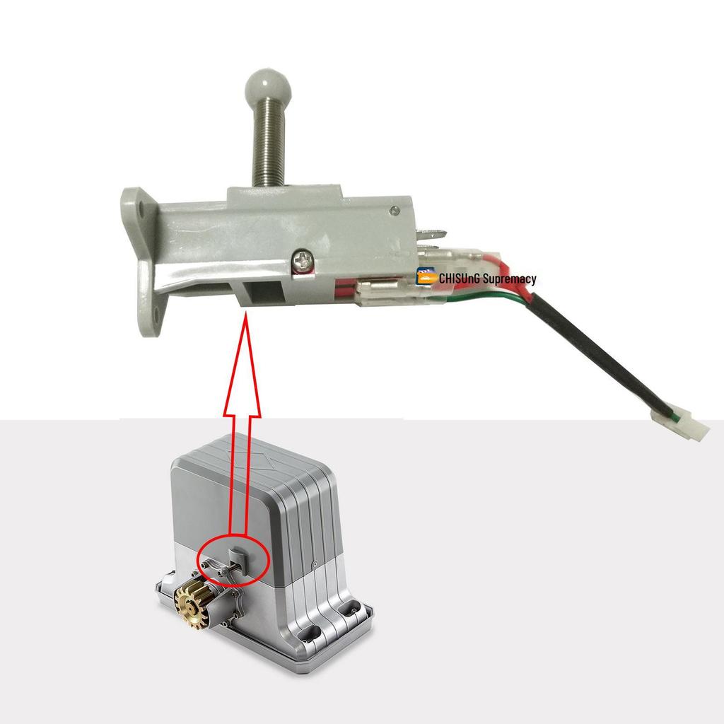 AC Schiebetür-Motorkit: CS-PY1800 Schub-Zug-Motor, Federbegrenzer-Steuerplatine, Stopper, Kupplung.