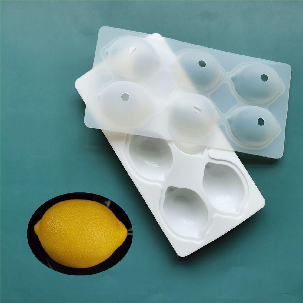 Fruit Shaped Chocolate Dessert Mold 6 Cavity Baking Cake Molds Pastry Making