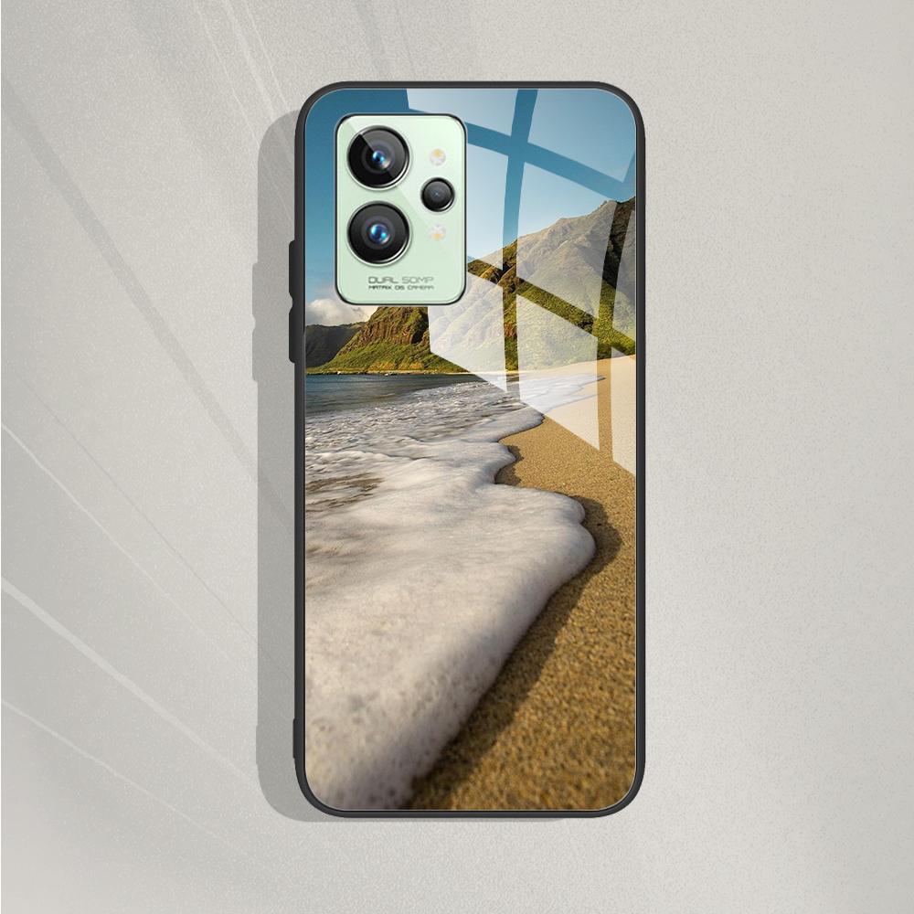 

For Realme GT2 Pro 5G Case New Fashion Marble Tempered Glass Back Cover For Realme GT 2 Pro Phone Cases GT2 Pro 2PRO Shells Hard Realme GT2 Pro