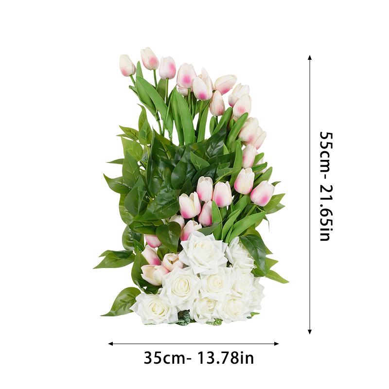 

Artificial Tulips, Faux Bouquets, Artificial Flowers for Weddings, Birthdays, Festivals, Parties, Hotel Decorations, Li рожевий