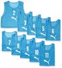 Soccer Tank Top Bib Set Atomic Blue 2XL [Puma] & (10-Pack) Men's (03)