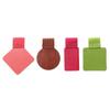 Self-Adhesive Notebook Accessories Self-adhesive Pens Holder Leather Pen Clips Pencil Elastic Loop