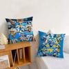 American Football Living Room Headboard Bedroom Office Cushion Cushion Sofa Nap Time Los A-Angeles C-Chargers Pillow Case
