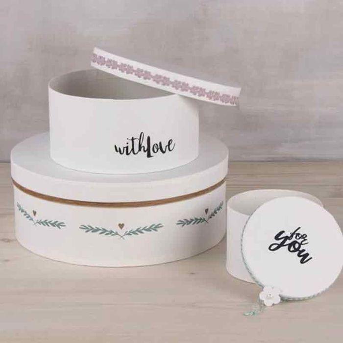 Pochoir 21 x 14,8 cm et spatule - With love