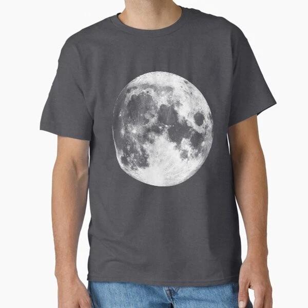 Silver Moon Classic Tshirt Made In Usaaus Tshirt S2xl S