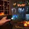 Halloween & Christmas Holiday Projection Lamp, LED Decorative Light for Indoor & Outdoor Festive Scene Layout