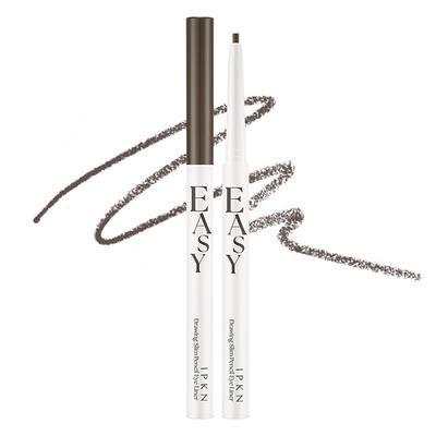IPKN Easy Drawing Slim Pencil Eyeliner 0,13 g, Nein. 04 Aschbraun, 1 Stk.