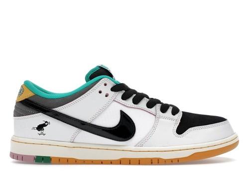 CSEF x Nike Dunk SB Low White Clear Emerald HJ4132-100 Unisex