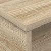 Nightstand Sonoma Oak Finish 40 x 31 x 15 cm Engineered Wood