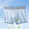 Men's Boxer Briefs 3 Pack Thin Breathable Fabric Elastic Waistband Soft Comfortable Fit Underwear Set