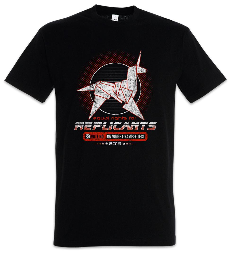 EQUAL RIGHTS FOR REPLICANTS T-SHIRT Voight Kampff Symbol Logo Company Sign XXL
