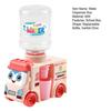 Mini-Wasserspender-Bus, 2-in-1, drücken Sie, um Wasser aus der Flasche zu holen, austauschbar, Rollenspiel, lustiges Kinder-Wasserspender-Spielzeug, Kinder-Geschenk