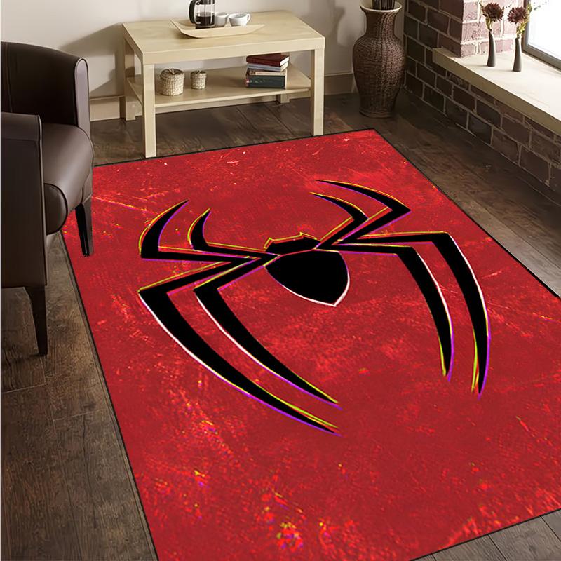 1PC Spider Carpet Floor Mat, Anti-slip Mat Chair Rug For livingroom,Bedroom, Doormat Home Decor Gift Christmas Gifts