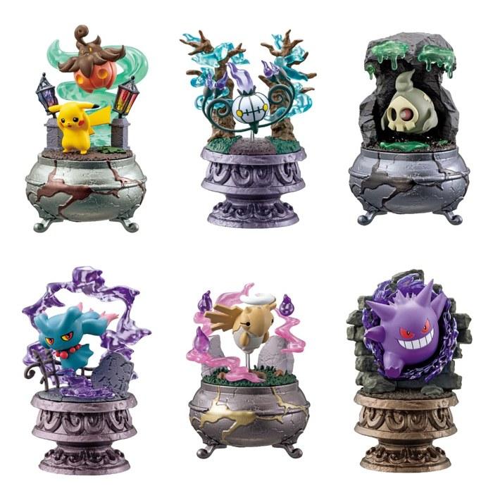 Reement Pocket Monster Pokemon Little Night Collection 2 - Mischief in the Dark - 1 Box (approx. 120x145x215mm, Dark Color)